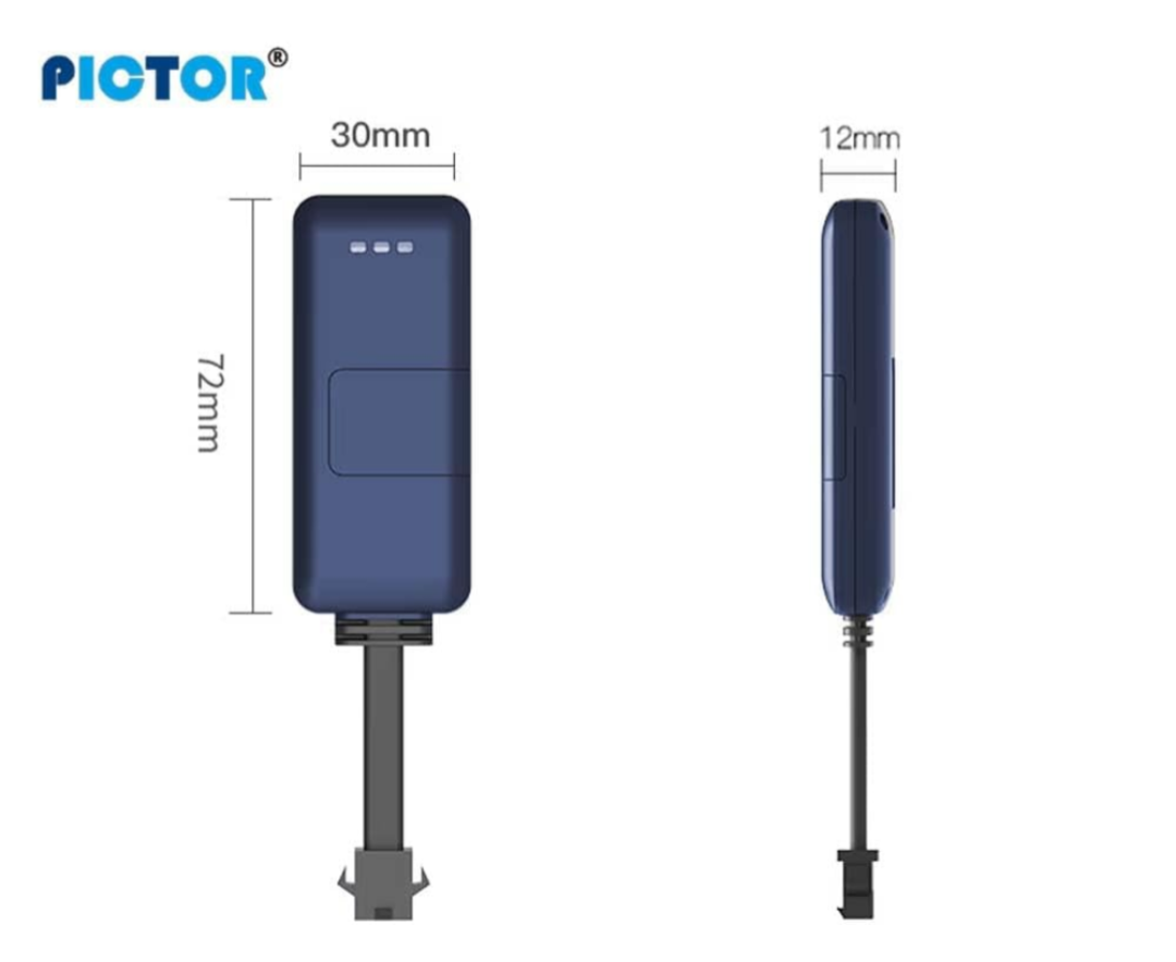 PT06 Smart GPS Tracker for Bike, Car & Commercial Vehicles Real-Time Tracking | Theft Protection | SIM Included